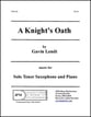 A Knight's Oath Tenor Saxophone Solo with Piano cover